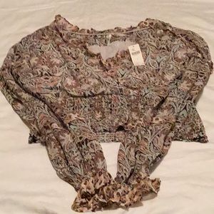 Anthropology shirt size small